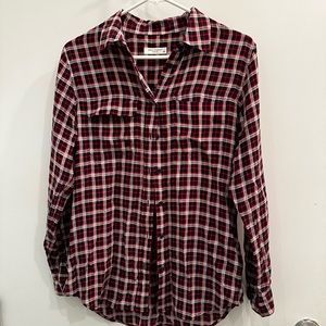 Silk Plaid Equipment Buttondown